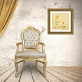 thumbnail image 3 of DiPaolo, Dan 26x26 Gold Ornate Wood Framed with Double Matting Museum Art Print Titled - Spring Floral, 3 of 4