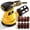 Sander + 40pcs Accessories, variant on Upgraded Multifunctional Brushless Sander, Orbital & Disc Sander with Variable Speed, Ergonomic Grip & Dust Collection System for Woodworking