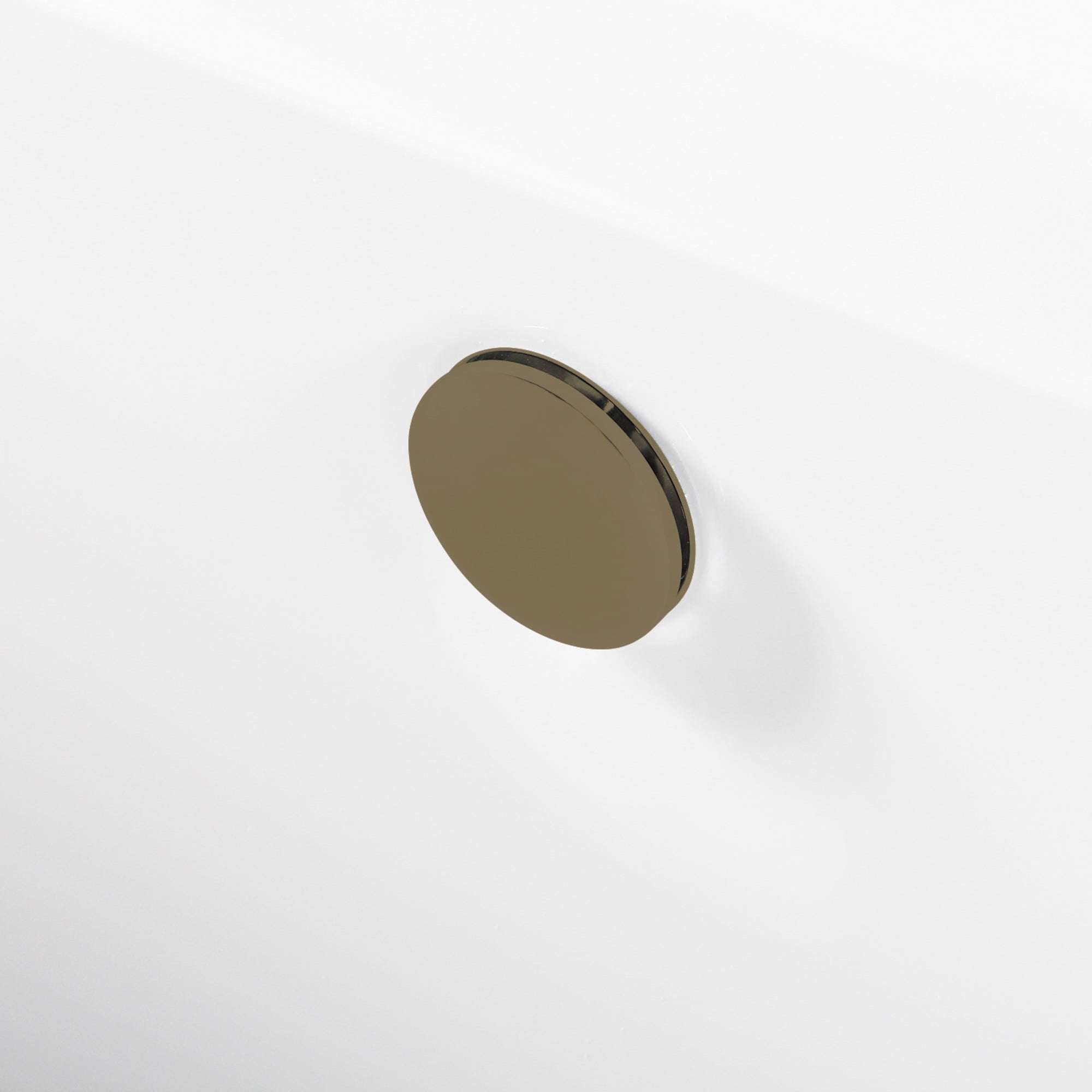 Kingston Brass VTRS523030M3 52" Acrylic Oval Single Slipper Freestanding Tub with Overflow/Drain Assembly and Integral Seat, Glossy White/Antique Brass