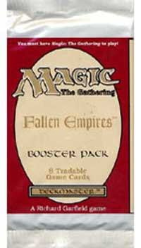 Magic The Gathering Fallen Empires Booster Pack
