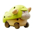 thumbnail image 4 of Konghyp Mini Toy Press Car – Cute Little Animals Car for 1-3 Years Old – Perfect Early Education and Birthday Gift for Toddlers, Cows, 4 of 7
