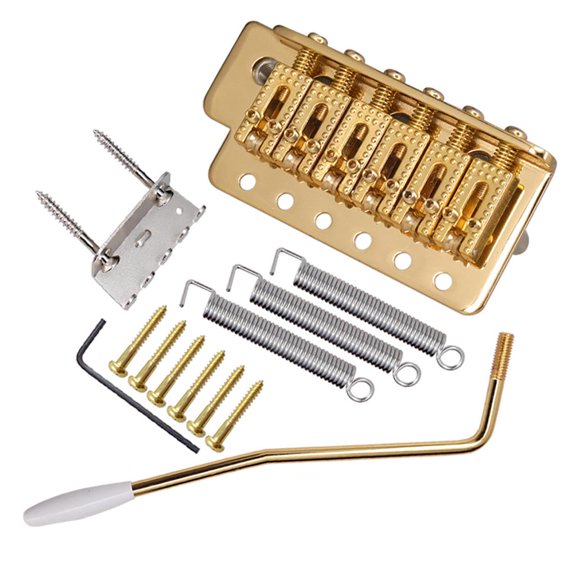 Puente de Trémolo de Silla de de Rodillo de Guitra Eléctrica Bra Whammy pa Accesorios de Piezas de Guitra - do, se describe Sunnimix Guitar Tremolo Bridge System