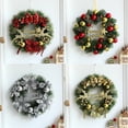 thumbnail image 2 of Christmas Wreaths Door Hanging Rattan Venue Layout Christmas Decorations Garland For Home Party Decor 2023 New Year Noel Navidad, 2 of 5