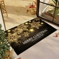 thumbnail image 3 of Xuniizn Christmas Door Mat Xmas Welcome Christmas Mat Non-Slip and Washable Winter Doormat Rubber Back Snowflakes Door Mat Rugs for Indoor Outdoor, Christmas Decorations for Home, 3 of 8