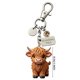 thumbnail image 3 of Highlands Bull Month Keychain Remind You Of The Power Of Silences Every Day, 3 of 7