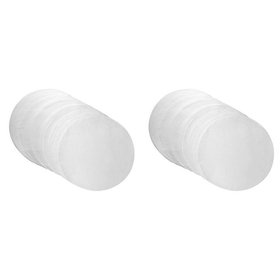 1000Pcs 4.5-Inch Non-Stick Round Baking Paper Barbecue Paper Cake Liner Parchment Paper Microwave Oven Paper Sheets