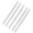 White, variant on 5pcs 2mm Water Erasable Soluble Pen Temporary Marking for Fabric Cloth White