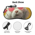 thumbnail image 3 of Vsdgher Floral Sunglasses Cat Art Sunglasses Soft Case Neoprene Zipper Eyeglass Case, Zipper Portable Spectacle Cases for Men Women, 3 of 6