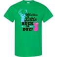 thumbnail image 3 of Inktastic Gender Reveal Will It Be a Little Buck or Doe? T-Shirt, 3 of 5