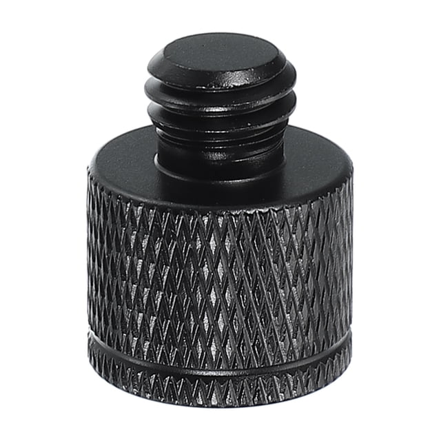 Adaptador de tornillo de trípode Uxcell M8 hembra a macho de 3/8", conectores de tuerca de trípode, tornillo de montaje de cámara, convertidor de doble cabeza de cámara