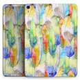 thumbnail image 2 of DesignSkinz Vivid Watercolor Feather Overlay Full-Body Skin Decal Wrap Cover for iPad Air (A1474/A1475/A1476), 2 of 4