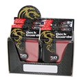 thumbnail image 1 of BCW 500 Count Deck Guard RED MATTE Finish for Stardard Size Collectable Cards - Deck Protector Sleeves [Display Bundle - 10 Packs], 1 of 1