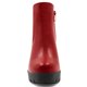 thumbnail image 3 of Botas Chelsea de Tacón Alto grueso Allegra K con cremallera Plataforma para Mujer Rojo 36, 3 of 7