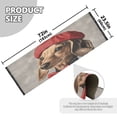 thumbnail image 5 of Yayeee Runner Rug for Bedroom 2'x6' Machine Washable Hallway Non Slip Mat, Gray Dog Artist, 5 of 8