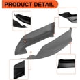 thumbnail image 5 of ECOTRIC Rear Bumper Lip Spoiler Splitter Air Chin Body Kit Underbody for Honda 2016 2017 Accord 4 Door Sedan Pair HFP Style, 5 of 9