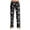 Black, variant on WTOBBY Women's Anime Print Pajama Pants, Casual Sleepwear with Drawstring Elastic Waist, Comfortable Straight Leg Design for Yoga and Holiday Christmas Print for Home Use,Black L