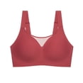 thumbnail image 3 of Women's Wireless Comfortable Soft Bra Full Coverage Everyday No Show Bra with Support, 3 of 3