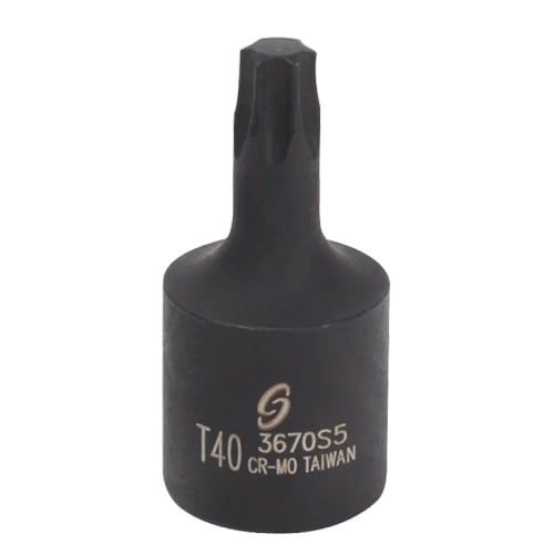 Sunex Tools 3670S5 - 3/8" Drive T40 Internal Star Impact Socket