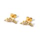 thumbnail image 2 of Jumpingount 2 uds pendientes de tuerca 18K flor Ins pendiente Metal hipoalergénico ocio joyería encontrar regalos de Navidad Halloween Acción de Gracias Ropa, zapatos y accesorios Miscelánea Jumpingount AP017869-00, 2 of 6
