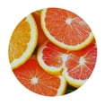 thumbnail image 4 of Patifu Citrus Fruits Round Tablecloth with Elastic Edge, Stain-Resistant & Washable, Ideal for Indoor and Outdoor Use, Perfect for Restaurants, Weddings, and Parties, Multiple Sizes Available 42"-46, 4 of 8