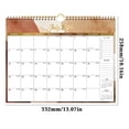 Elegant English Edition Wall Calendar for Office, Daily Plan Tracker ...