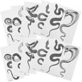 thumbnail image 1 of 12 Pcs Zoa Personalized Tribal Serpent Punk Snake Snake Women Fake Snake Tattoo, 1 of 3