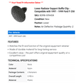 thumbnail image 2 of Lower Radiator Support Baffle Clip - Compatible with 1997 - 1999 Ford F-250 1998, 2 of 2