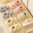 thumbnail image 5 of UAYOTSE Slippers Children Boys Girls Winter Plush Slippers Closed Rear Indoor Slippers Cute Kids Home Slippers Warm Soft Slippers Nursery Winter Shoes Funny Boy Girls,Sizes 12, 5 of 9
