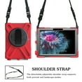 thumbnail image 6 of XYX Case for 10.5 inch Microsoft Surface Go 3 2021/Surface Go 2 2020 with 360 Degree Rotating, Hand Strap, Shoulder Strap, Red, 6 of 7