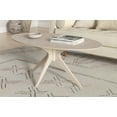 thumbnail image 4 of Inmod Mid-Century Modern Starburst Sunwash Oval Coffee Table, 4 of 4