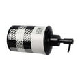 thumbnail image 4 of Youngs 21079 Ceramic Buffalo Plaid Lotion Dispenser, Black & White, 4 of 5