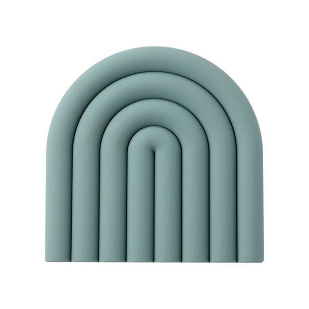 Tapete de silicona para olla, almohadilla aislante, tapete para cuenco, mantel individual, tapete para plato, tapete de silicona para mesa de comedor, tapete de arcoíris para el hogar