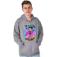 thumbnail image 5 of Betty Boop Air Brushed Supastar Zip Hoodie Sweatshirt Women Brisco Brands S, 5 of 6