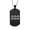 Black 222, variant on Unisex Angel Number 222 Necklace Stainless Steel Square Pendant Minimalist Numerology Jewelry, Black