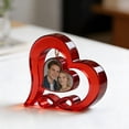 thumbnail image 4 of Silicone Mold For Heart Photo Frame Resin Craft With Rectangular Base Desktop Display, 4 of 7