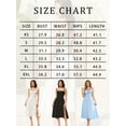 thumbnail image 7 of Women's 2025 Summer Midi Corset Dress Wedding Guest Dresses A Line Flowy Slit Going Out Sundress for Tea Party, 7 of 7