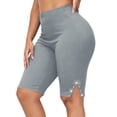 thumbnail image 3 of Ihhxva Women's Plus Size High Waisted Yoga Shorts with Pockets Tummy Control Moisture-Wicking Gym Athletic XL-5XL, 3 of 8