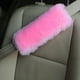 thumbnail image 5 of EeaseMX Almohadilla bordada para cinturón de seguridad de coche, 25 x 7 cm, color rosa, 5 of 7