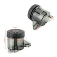 thumbnail image 2 of 1x Motorcycle Front Brake Clutch Master Cylinder Fluid Reservoir Oil Tank Cup BK, 2 of 10