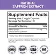 thumbnail image 4 of Nutra Simple Saffron Extract Supplements 177mg Natural Mood and Energy Support 60 Capsules, 4 of 6