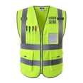 thumbnail image 2 of Chaleco de seguridad Frontal con Cremallera Gloria Premium 3 Tamaños 2 Colores, 2 of 8