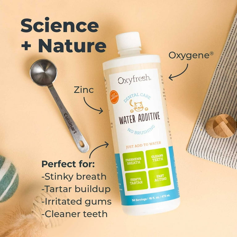 Cat bad breath top water additive