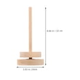 thumbnail image 2 of OATIPHO 1Pc Beige Wooden Yarn Storage Holder Rotatable Sewing Thread Rack for Crafting, 2 of 8