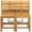 Natural, variant on Safavieh Belamy Indoor/Outdoor Transformer Bench to Table