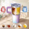 thumbnail image 6 of 20OZ Unicorn Tumbler with Handle Stainless Steel Insulated Cup for Coffee Tea Lovers Perfect Presents for Women Unicorn Lovers Great for Birthday Christmas and Brunch Dates, 6 of 6