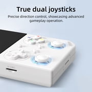 RG 35XXPro Handheld Game Consoles Linux 64-bit System Portable Pocket Arcade Support 30+ Simulators WiFi Bluetooth HD Output White