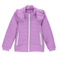 thumbnail image 4 of Abrigo de invierno cálido con capucha para niños, chaqueta ligera y gruesa acolchada de algodón, abrigo para niños, 4 of 9