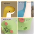 thumbnail image 4 of Toystoory Luz nocturna de silicona para niños, forma de Animal lindo portátil, 3000k, 800mAh, 3,7 V, 3W, lámpara LED para ambientes de Iluminación y accesorios Amarillo, 4 of 6