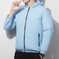 thumbnail image 6 of Hesroicy Cooling Jacket USB Fan 3 Speeds Men Long Sleeve Hooded Air Conditioning Jacket Clothes Streetwear, 6 of 8
