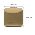 thumbnail image 2 of WASHWEPE Espejo Compacto Plegable Dorado Para Maquillaje Con Ampliada Y Metálico, 2 of 8